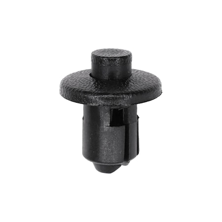 Auveco Push-Type Retainer, Black Nylon, 10PK 21702