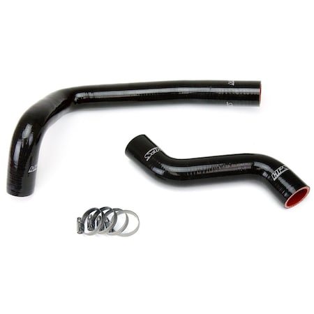 Hps Performance High Temp Reinforced Silicone Radiator Coolant Hose Kit, Black,  57-1035-BLK
