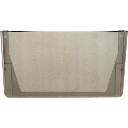 Oic Wall Mountable SpaceSaving Files, Smoke OIC21431