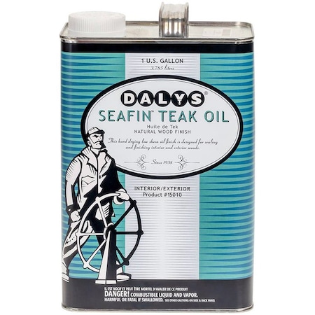 Seafin 1 Gal Daly's Clear Natural Wood Finish Teak Oil 15010