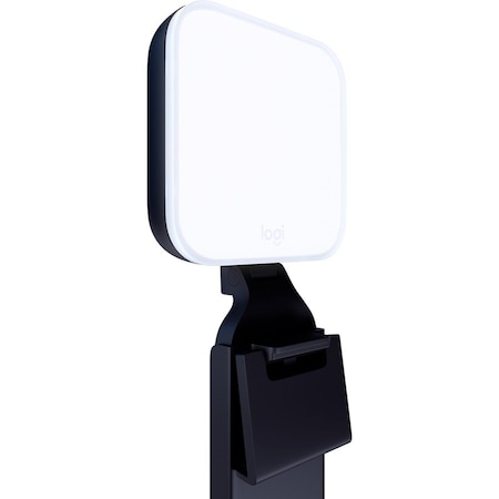 Logitech Litra Glow Premium Streaming Light with TrueSoft - Monitor Mount, Tripod Mount 946-000001