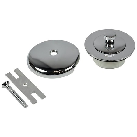 Danco Drain Trim Kit, Metal, Chrome, For 112 in and 178 in Drain Shoe Sizes 88966