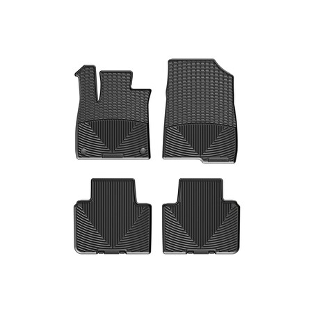 Weathertech Black, Front and Rear All Weather Floor Mats W473-W474