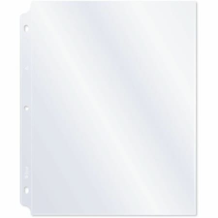 C-Line Products Super Heavyweight Vinyl Sheet Protector, Clear, 11 x 8 1/2, 50/BX 61013