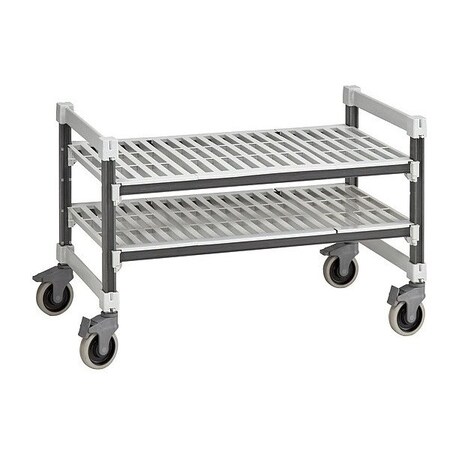 Cambro Shelving Unit, 36 in L, Speckled Gray EXMU143627V2480