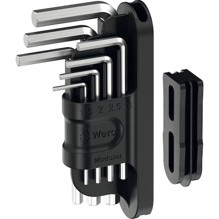 Wera Tool-Check Modular L-keys Hex-Plus 1, 7 pieces 5049003001
