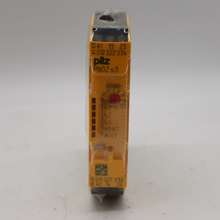 Pilz 750103 Safety Relay PNOZ S3 24VDC 2 N/O