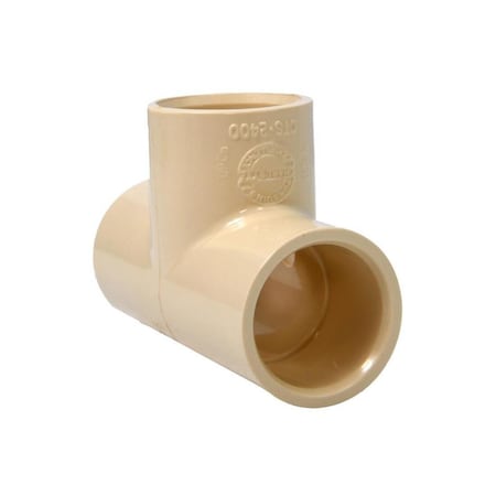 Charlotte Pipe And Foundry 3/4 In. x 3/4 In. x 3/4 In. Solvent Weldable CPVC Tee, 10PK CTS02400C0800