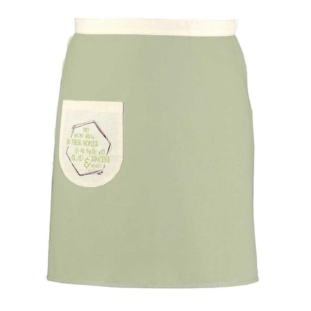 Dicksons APRON THEY BROKE.COTTON HALF SIZE 20 IN 45018