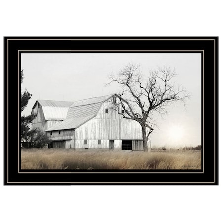 Homeroots Ohio Fields I 2 Black Framed Print Wall Art 405023