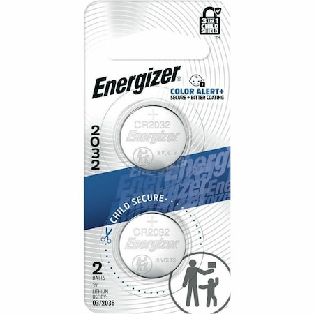 Energizer Battery Wtch/Elc2032 2Pk 2032BP-2N