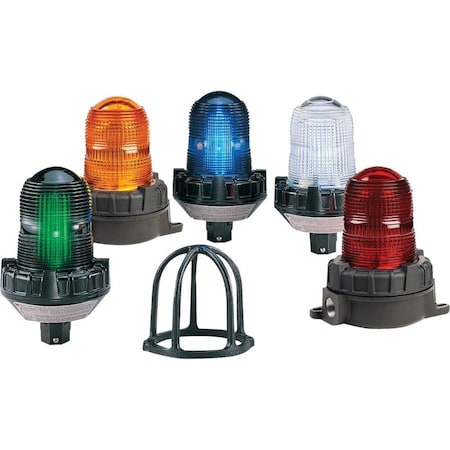 Federal Signal Warning Light, Strobe, Red, 12-24VDC 154XST-S12-24R