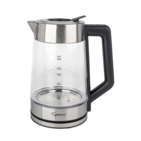 Capresso Electric Water Kettle, Black, 2 L Cap. 244.05