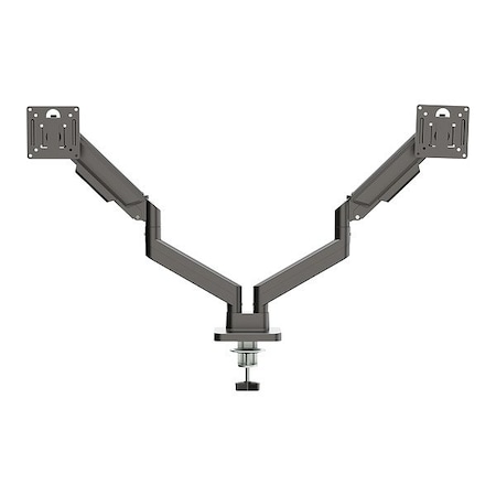 Ks Dual Monitor Stand, Black, 22 lb Cap. KS-32DMA