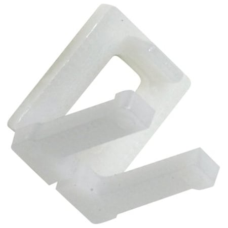 Partners Brand Plastic Buckles Poly Strapping Buckles, 1/2", White, PK1000 PS12PLBUCK