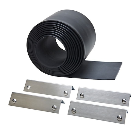 Diversified Spaces Base Molding, Rubber, 12" x 4" 100283