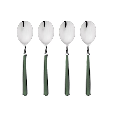 Mepra Fantasia Coffee Spoon Set - 4 Pcs. - Green 10V644407