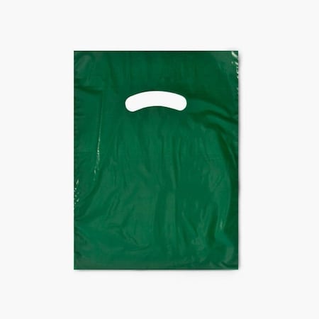 Nashville Wraps Dark Green Super Gloss 9x12 Plastic Bags, 1.25 mil, 1000PK SG0DG