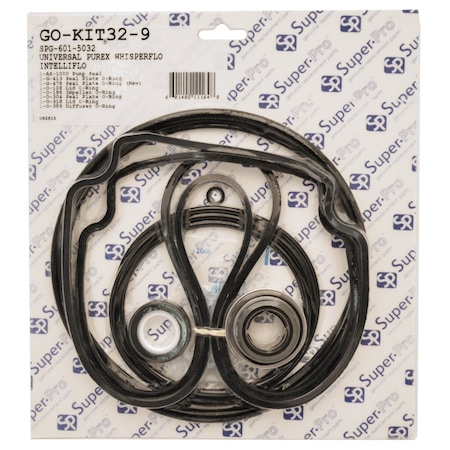 Super-Pro Purex WhisperFlo Pump Seal Kit GO-KIT32-9