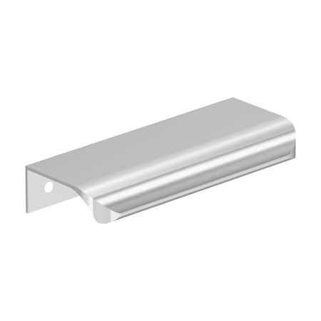 Amerock Streamline Tab 4 inch (102mm) Length Polished Chrome Cabinet Edge Pull, 25PK 25VMP3720226