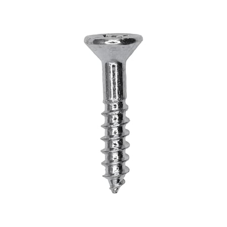 Auveco 10 x 1in Phillips Flat Head Wood Screw Zinc, 100PK 9570