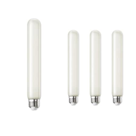 Bulbrite 40 Watt Equivalent T9 7.5'' Dimmable Medium Screw LED Light Bulb Soft White Light 3000K , 4PK 862836
