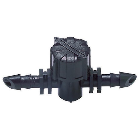 Raindrip 0.25 in. Drip Irrigation Valve Barb Connector - Pack of 10, 10PK 7035348