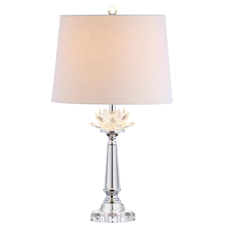 Jonathan Y Day 24.5" Crystal LED Table Lamp, Clear JYL2016A