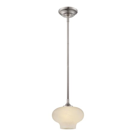 Designers Fountain One Light Led Mini Pendant With Bulb Included LED6317-FS-SP