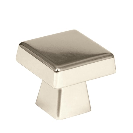 Amerock Blackrock 1-1/2 inch 38mm Length Polished Nickel Cabinet Knob 2000604