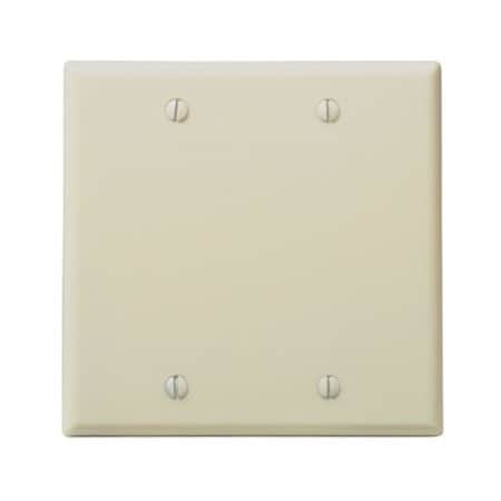 Leviton Wallplates 2G Blank Ivory 86025