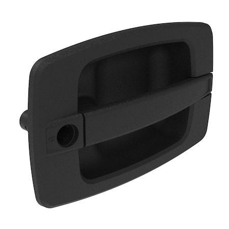 Southco Actuator, Single or Multi Point, Without Cable Bracket, Large Handle Flush Mount, Key Locking AC-10-291-11