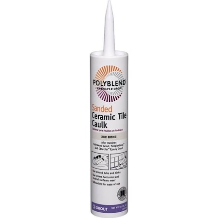 Custom Building Products Caulk Tile Sanded Bone PC38210S-6