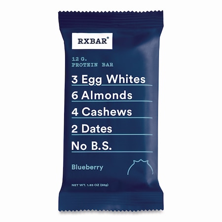 Rxbar Adult Bars, Blueberry, 1.83 oz Bar, 12PK CGO00426