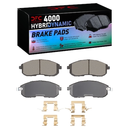 Dfc 4000 HybriDynamic, Disc Brake Pad Set,  4000-0815-02