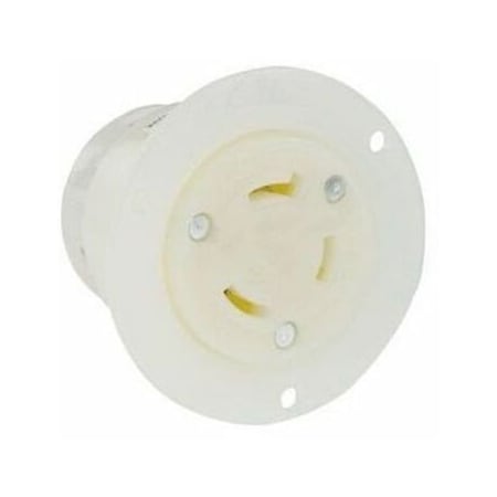Leviton Industrial Grade Flanged Outlet 30 Amp, 480 Volt 2646