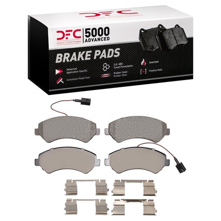 Dfc 5000 Advanced Disc Brake Pad Set,  1551-1842-01