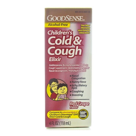Geiss Destin & Dunn Children Cough & Cold Elixer, Liquid, 118mL 00113098726