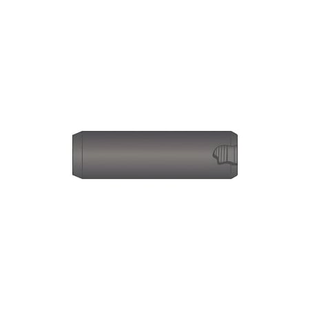 Huyett Pullout Dowel Pin, Alloy Steel, 0.375 in Dia x 0.750 in Length x #10-32 Thread DOWP-375-0750