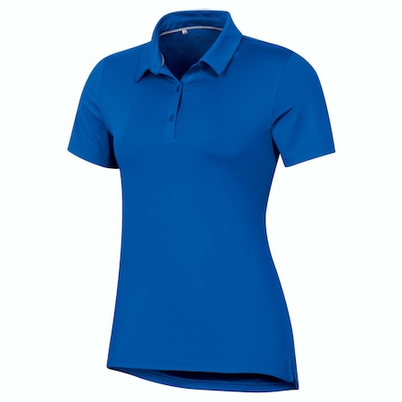 Under Armour T2 Green Women's Golf Polo - Royal-R/S UW0550-148R