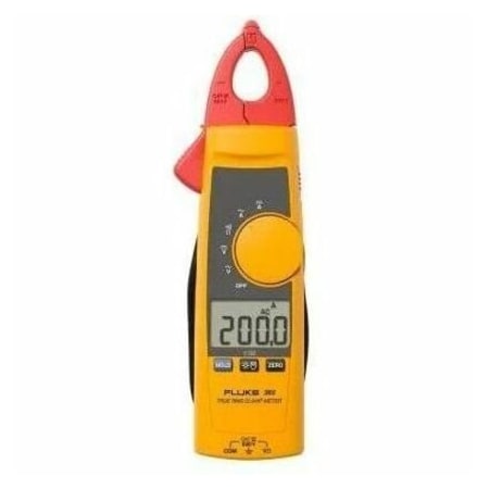 Fluke Digital Clamp Meter, Backlit LCD, 200 A, 0.7 in (18 mm) Jaw Capacity FLUKE-365