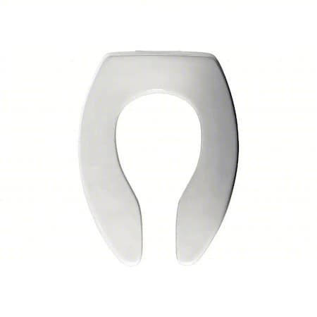 Bemis Toilet Seat, Wht, 14.25 in W, 2.625 in H 3155SSCT 000