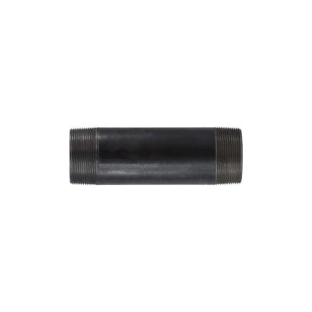 Midland Industries NIPPLE PIPE WLD 2IN MPT 2IN MPT STL BK 57161