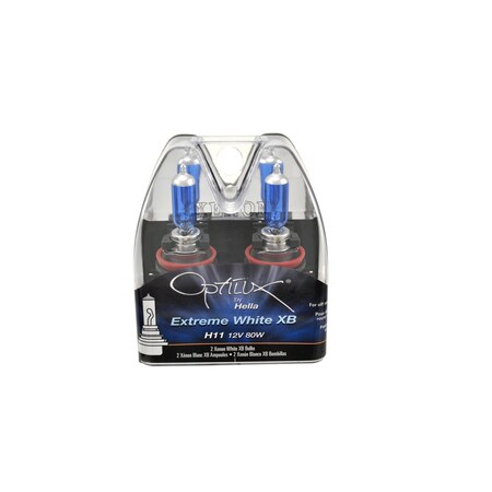 Hella BULB H11 12V 80W XEN WHT XB (2) H71071032