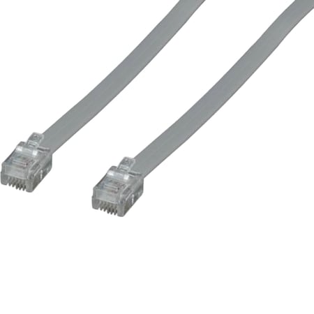 Sanoxy 25ft RJ12 6P6C Straight Modular Cable (2-pack) SNX-CBL-PH102-3125
