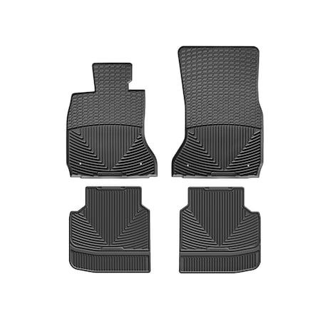 Weathertech Black, Front and Rear All Weather Floor Mats W135-W314