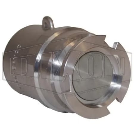 Dixon Bayonet Dry Disconnect Adapter, 3 in Nominal, Adapter x FNPT, Aluminum, Domestic BA61-300