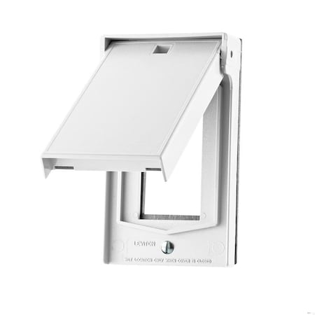 Leviton Weatherproof Wallplate 4998-W