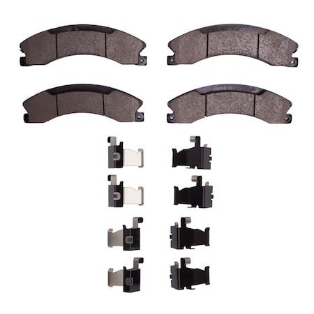 Dfc Heavy Duty Disc Brake Pad Set, 1214-1565-11