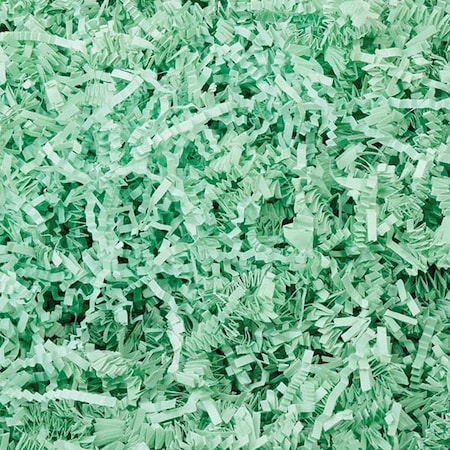 Nashville Wraps Mint Green Crinkle Cut Shredded Paper, 10 lb Box ZF10MG